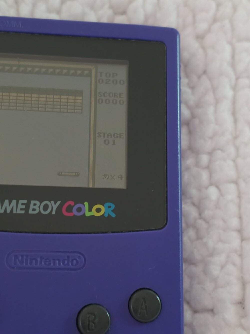 Nintendo Gameboy Color Grape Handheld Console - Picture 8 of 8